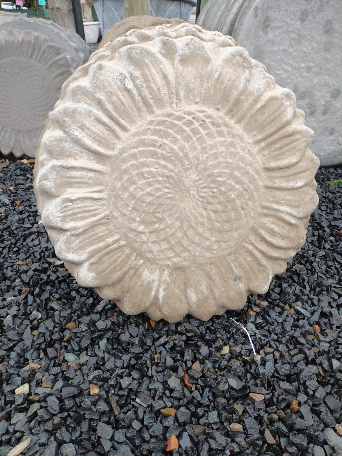 Sunflower concrete paver